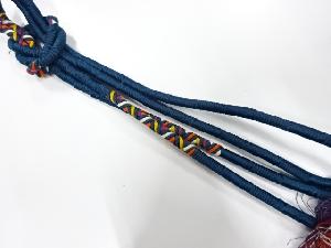 正絹　手組帯締め